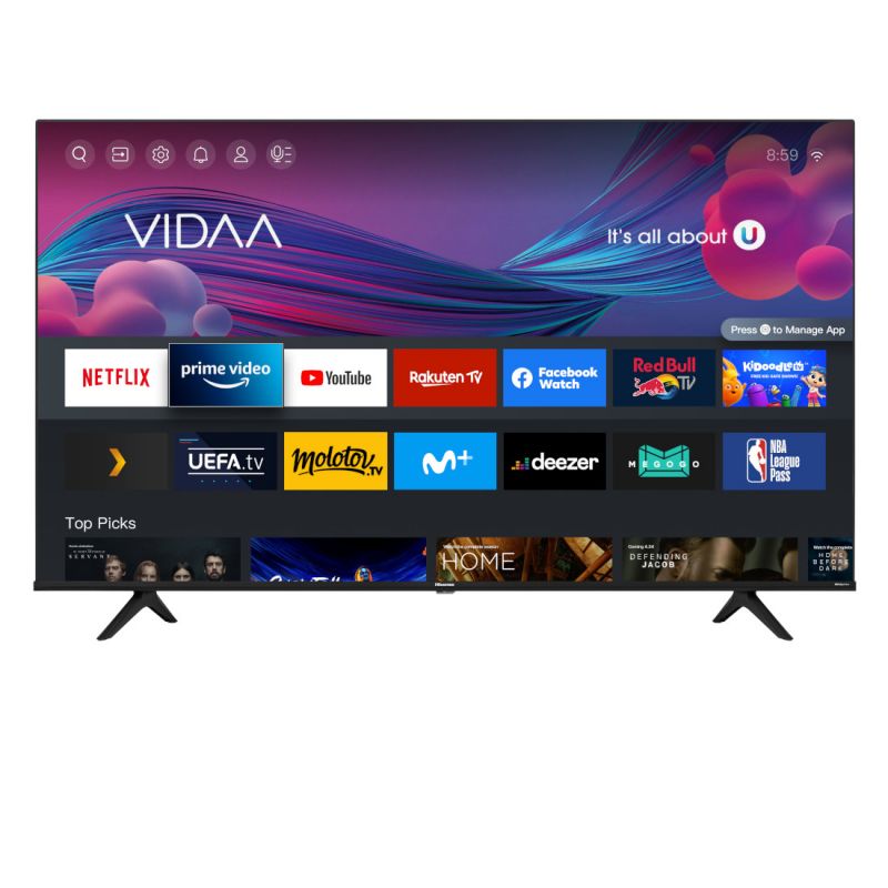 HISENSE TV QLED SMART 65'' - 4K VIDAA - H65U7H